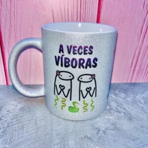Taza Glitter Amigas Venenosas
