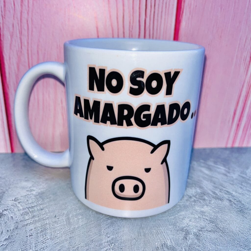 Taza No Soy Amargado