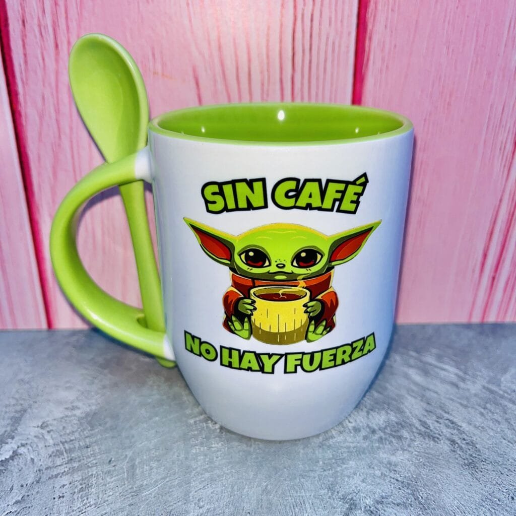 Taza Sin Café No Hay Fuerza