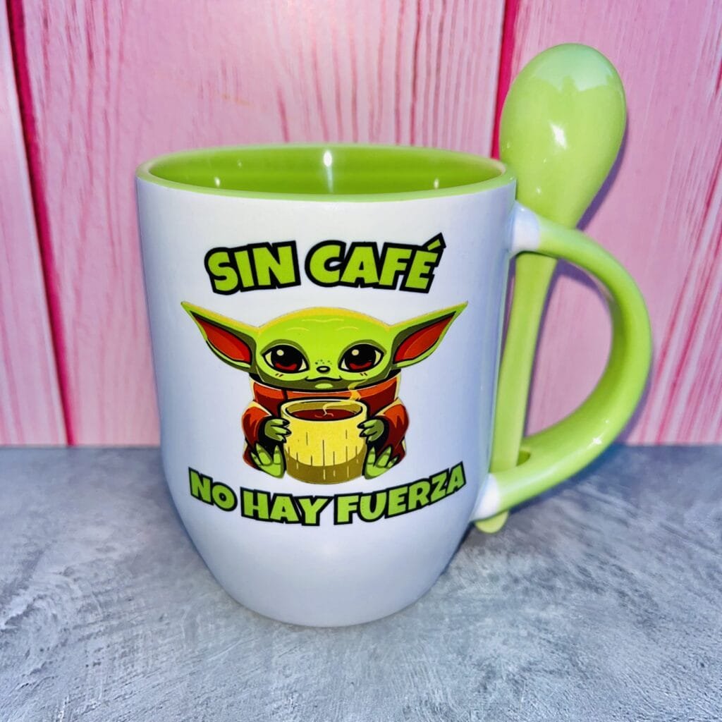 Taza Sin Café No Hay Fuerza