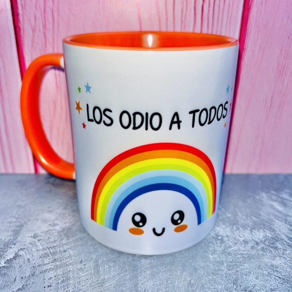 Taza Los Odio a Todos