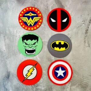 Posavasos Superheroes