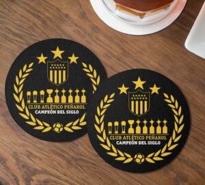 Posavasos Peñarol x 6