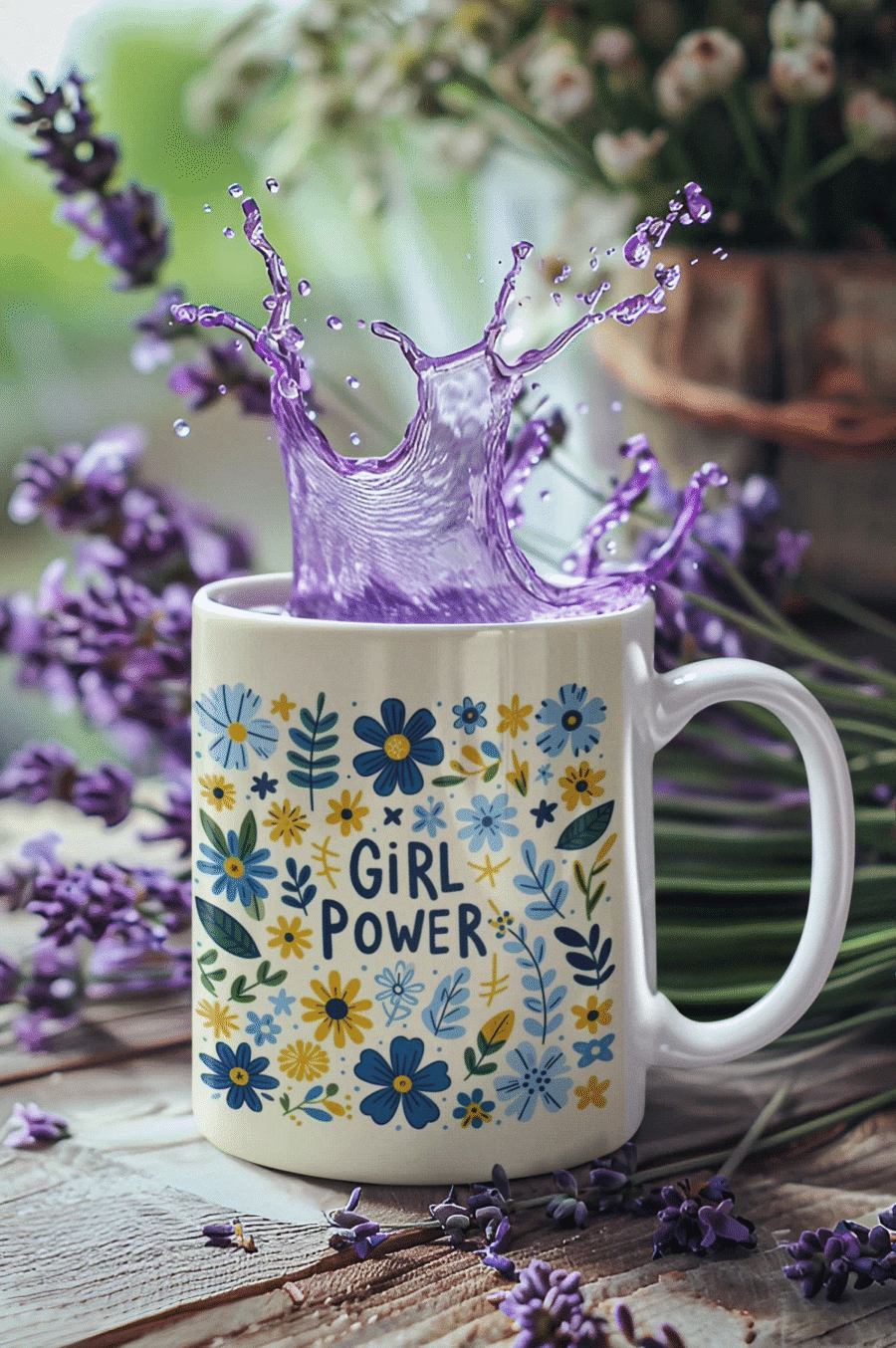 Taza Girl Power
